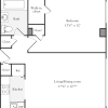 Floor plan: A1-800sq-Tier2