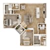 Floor plan: Herringbone