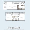 Floor plan: Snoqualmie