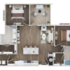 Floor plan: B12B
