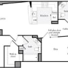 Floor plan: 1 Bedroom U