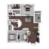Floor plan: C1