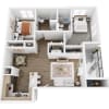 Floor plan: 2x2.1A