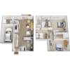 Floor plan: The Trifecta