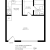 Floor plan: Studio