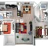 Floor plan: Beach Club Renovated