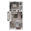 Floor plan: 1 Bedroom