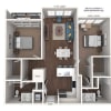 Floor plan: BM11-1-1106