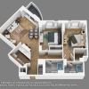 Floor plan: 2 Bedroom 2 Bath- B06