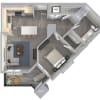 Floor plan: AM12-702-708SF