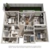 Floor plan: Two Bedroom