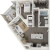 Floor plan: Moore Cove