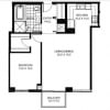 Floor plan: A3 - 1 Bed