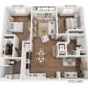Floor plan: C2