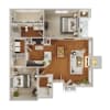 Floor plan: B2A
