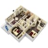 Floor plan: Crown West