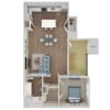 Floor plan: A21