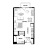 Floor plan: Studio