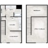 Floor plan: One Bedroom / One Bath