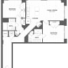 Floor plan: 2E2 - 2bed/2bath