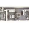 Floor plan: 2 Bed 1 Bath