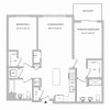 Floor plan: B10 - 2BR 2BA (1095 SF)
