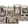 Floor plan: B2