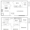 Floor plan: 3 Bedroom 1.5 Bath