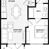 Floor plan: 1AR