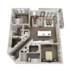 Floor plan: B3-A