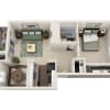 Floor plan: One Bedroom