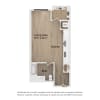 Floor plan: STUDIO TYPE  A