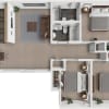 Floor plan: THE ALBANY
