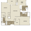 Floor plan: B3