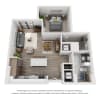 Floor plan: 1E