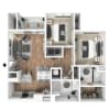 Floor plan: 2x2