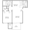 Floor plan: 680