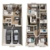 Floor plan: TH3A