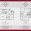Floor plan: B10 Two Bedroom Two Bath