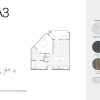 Floor plan: A3 - One Bedroom