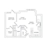 Floor plan: A04 Renovated