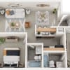 Floor plan: B3 Two Bedroom with Morning Room