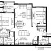 Floor plan: Two Bedroom - BL