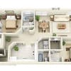 Floor plan: 2b Luxe