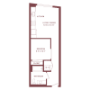 Floor plan: A1C-W