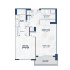 Floor plan: 1/1 ANTIBES