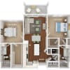 Floor plan: B2A