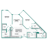 Floor plan: E1 - The Refinery