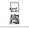 Floor plan: 1LA