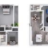 Floor plan: 3 Bedrooms, 2.5 Bathroom